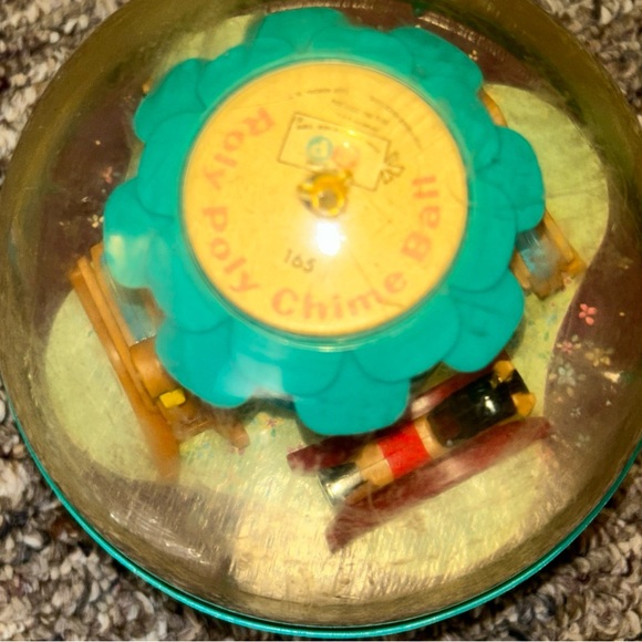 •5 FOR $10 KIDS TOYS Fisher Price Roly Poly Chime Ball #165 Horse Carousel Swan - Picture 6 of 8
